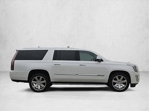 Crystal White Tricoat 2019 Cadillac Escalade ESV Luxury