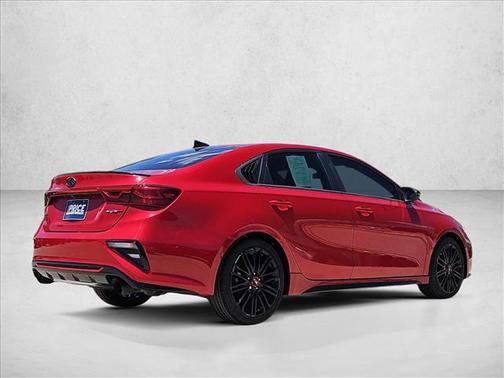 Currant Red 2021 Kia Forte GT
