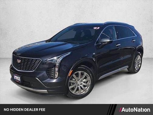 Galactic Gray Metallic 2023 Cadillac XT4 Premium Luxury