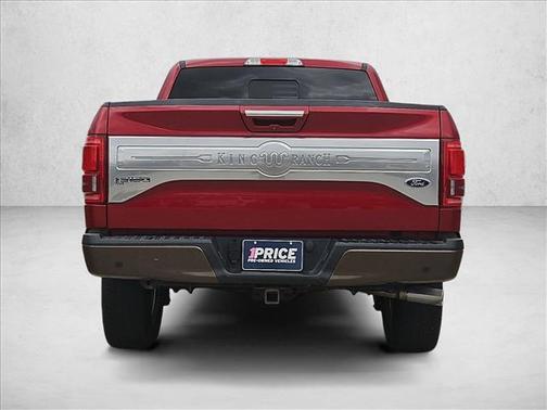 Maroon 2017 Ford F-150 King Ranch
