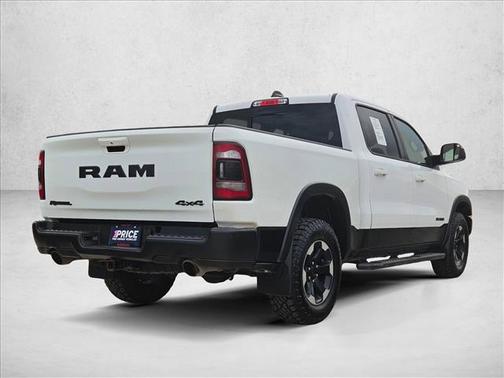 Bright White Clearcoat 2019 RAM 1500 Rebel