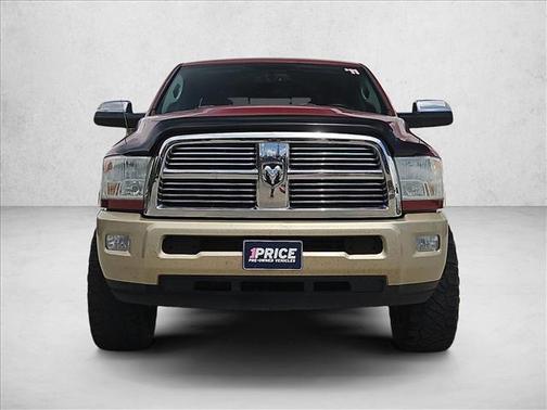 Deep Cherry Red Crystal Pearl 2011 Dodge Ram 2500 Laramie Longhorn