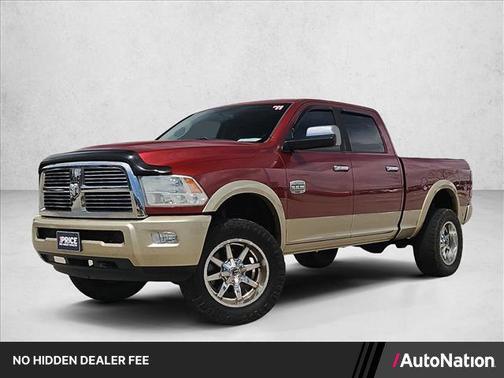 Deep Cherry Red Crystal Pearl 2011 Dodge Ram 2500 Laramie Longhorn