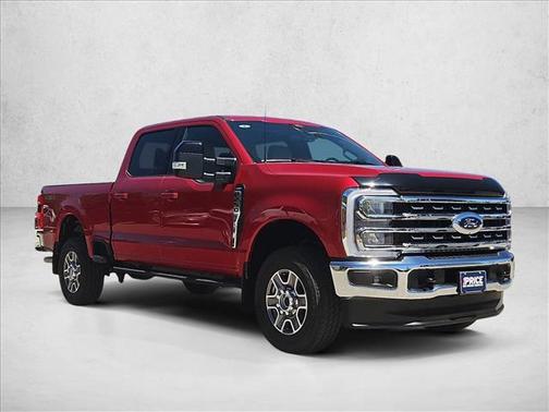 Rapid Red Metallic Tinted Clearcoat 2024 Ford F-250 Lariat