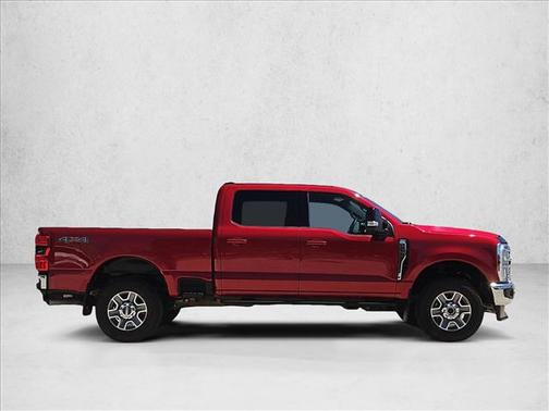 Rapid Red Metallic Tinted Clearcoat 2024 Ford F-250 Lariat