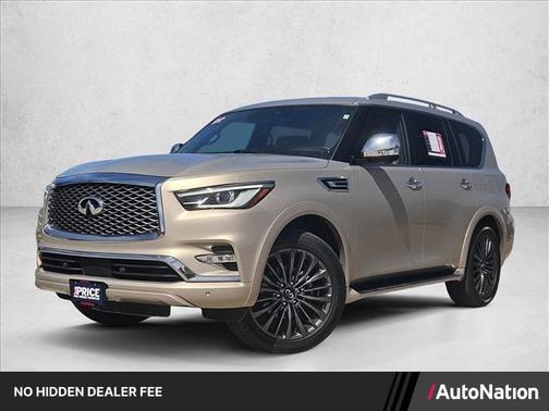 Champagne Quartz 2022 INFINITI QX80 SENSORY AWD