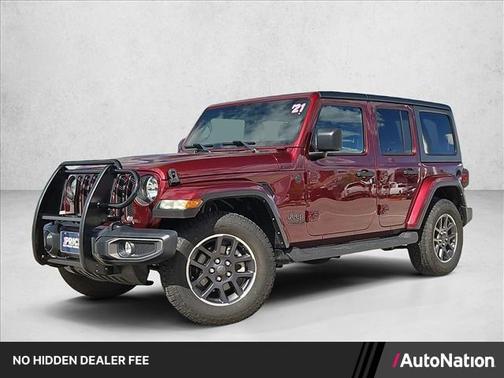 Snazzberry Pearlcoat 2021 Jeep Wrangler Unlimited 80th Anniversary 4x4