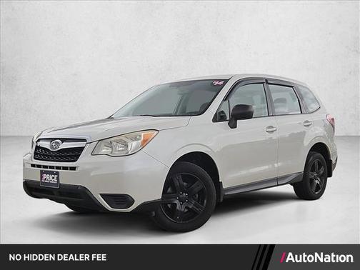 Satin White Pearl 2014 Subaru Forester 2.5i