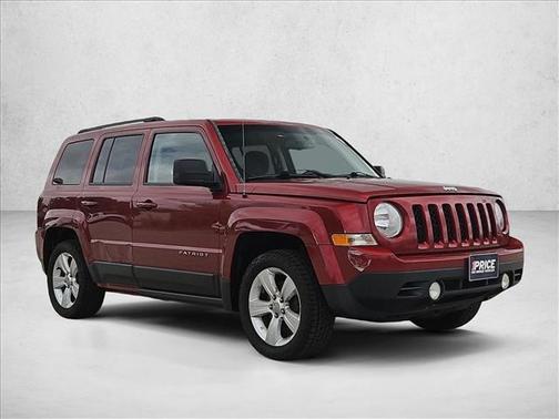 Deep Cherry Red Crystal Pearlcoat 2014 Jeep Patriot Latitude