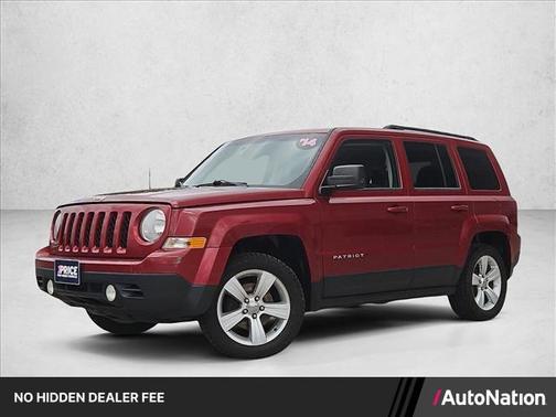 Deep Cherry Red Crystal Pearlcoat 2014 Jeep Patriot Latitude