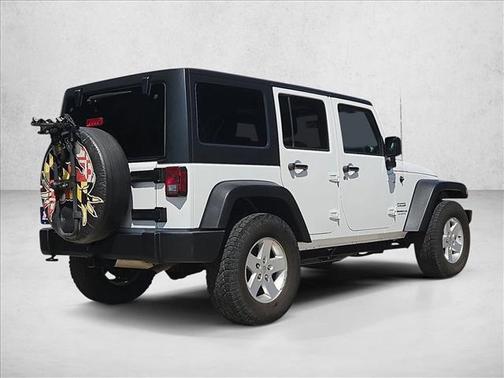 Bright White Clearcoat 2017 Jeep Wrangler Unlimited Sport