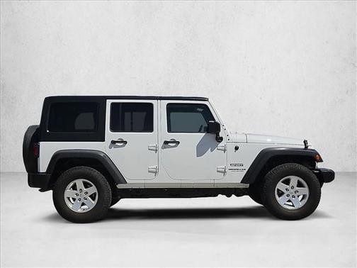 Bright White Clearcoat 2017 Jeep Wrangler Unlimited Sport