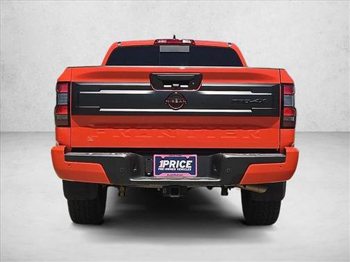Afterburn Orange 2025 Nissan Frontier PRO-4X