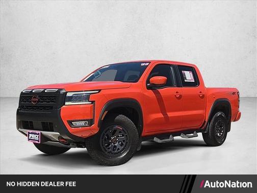 Afterburn Orange 2025 Nissan Frontier PRO-4X