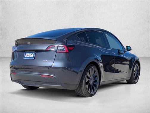 Silver/Gray 2024 Tesla Model Y Performance Dual Motor All-Wheel Drive