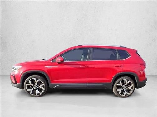 Kings Red Metallic 2023 Volkswagen Taos 1.5T SEL