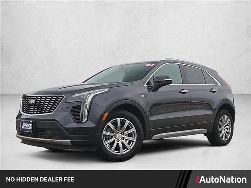 Galactic Grey Metallic 2023 Cadillac XT4 Premium Luxury