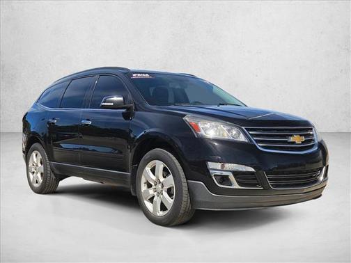 Mosaic Black Metallic 2017 Chevrolet Traverse 1LT