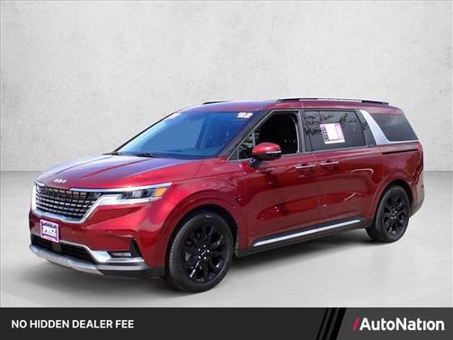 Flare Red 2022 Kia Carnival SX