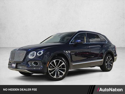 Dark Blue 2018 Bentley Bentayga W12 Signature