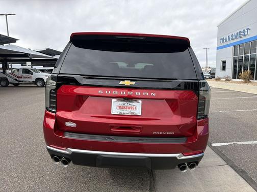 Radiant Red Tintcoat 2026 Chevrolet Suburban Premier