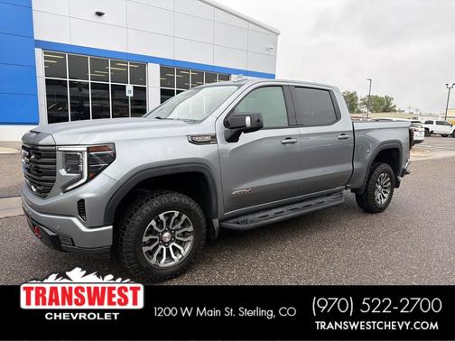 Titanium Rush Metallic 2023 GMC Sierra 1500 AT4