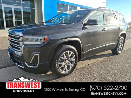 Carbon Black Metallic 2020 GMC Acadia AWD SLT