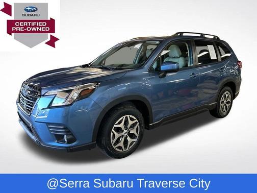 Blue 2024 Subaru Forester Premium