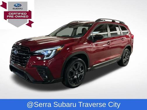 Red 2025 Subaru Ascent Onyx Edition Touring