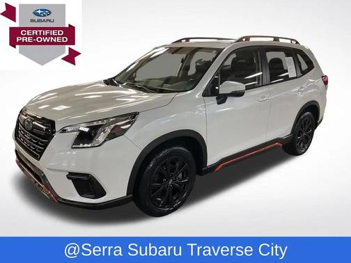 White 2023 Subaru Forester Sport