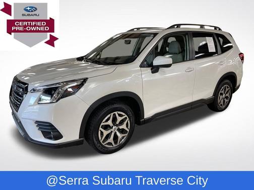 White 2024 Subaru Forester Premium
