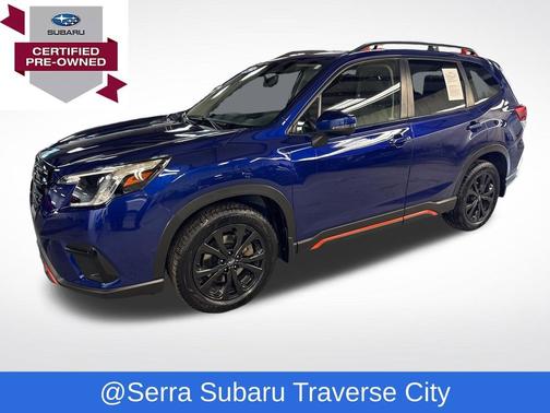 Blue 2023 Subaru Forester Sport