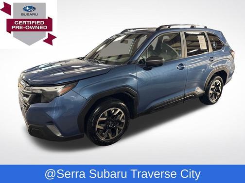 Blue 2025 Subaru Forester Premium
