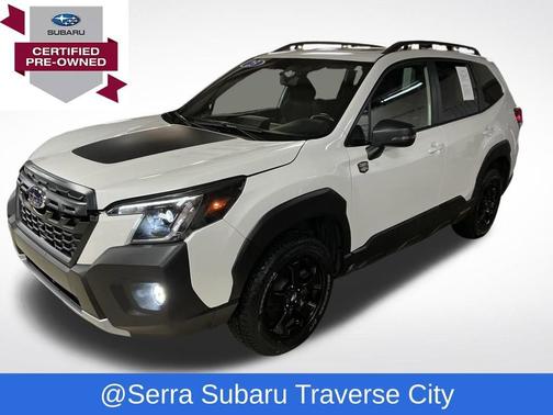 White 2023 Subaru Forester Wilderness