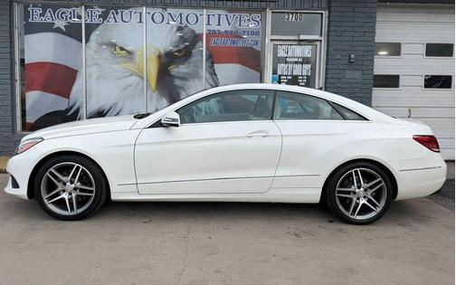 White 2014 Mercedes-Benz E-Class E 350 Coupe 2D