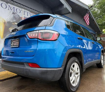 Blue 2018 Jeep Compass Sport