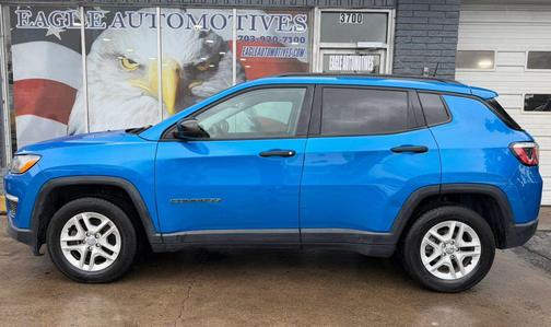 Blue 2018 Jeep Compass Sport