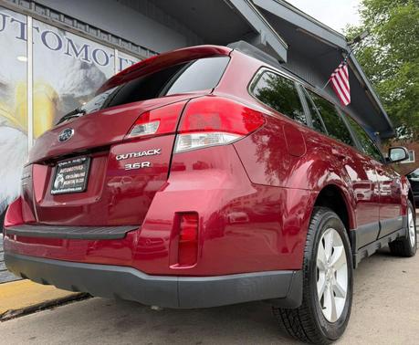 Red 2014 Subaru Outback 3.6R Limited