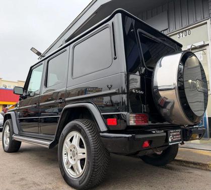 2002 Mercedes-Benz G-Class G 500 Sport Utility 4D