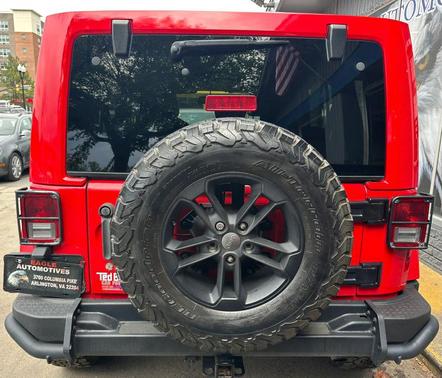Red 2017 Jeep Wrangler Unlimited Sport