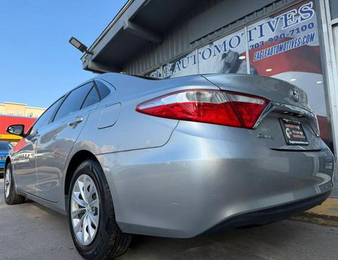 Silver 2017 Toyota Camry LE