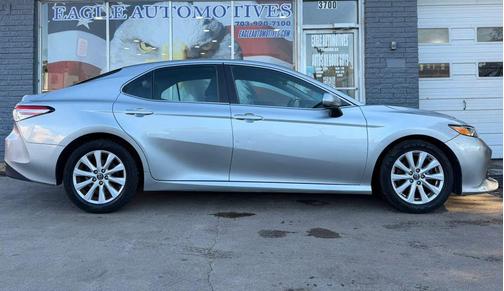 Silver 2018 Toyota Camry LE