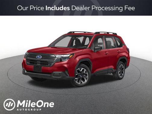 Crimson Red Pearl 2026 Subaru Forester Base