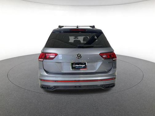 Platinum Gray Metallic 2023 Volkswagen Tiguan 2.0T SE R-Line Black 4MOTION