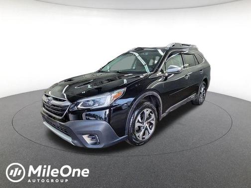 Crystal Black Silica 2020 Subaru Outback Touring XT