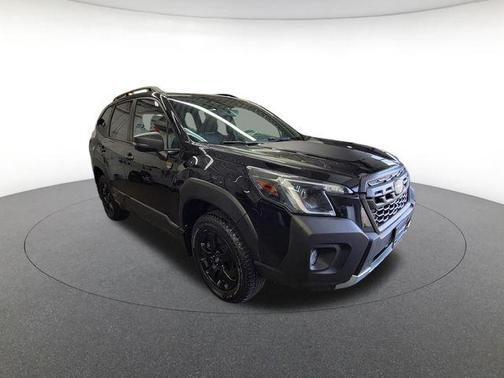 Crystal Black Silica 2023 Subaru Forester Wilderness