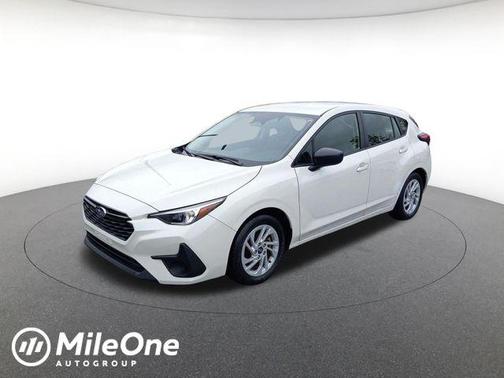 Crystal White Pearl 2024 Subaru Impreza Base