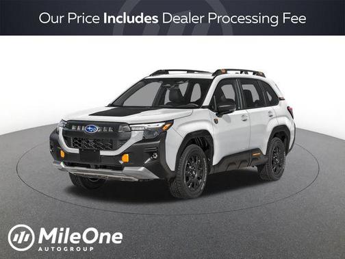 Crystal White Pearl 2026 Subaru Forester Wilderness