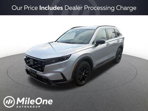 Lunar Silver Metallic 2023 Honda CR-V Hybrid Sport AWD