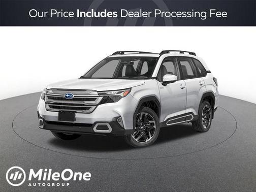 Crystal White Pearl 2026 Subaru Forester Hybrid Limited SUV
